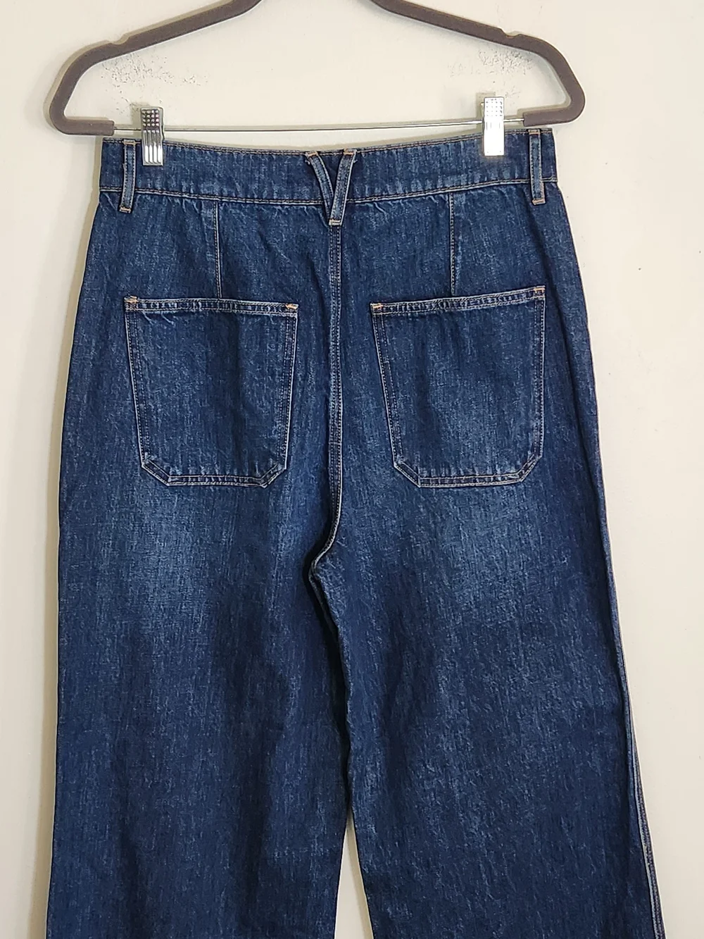 Veronica Beard Taylor High Rise Wide Leg Jeans Size 29
